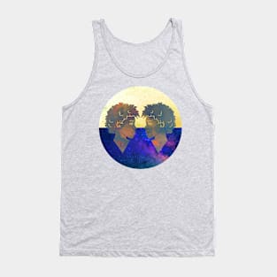 Watercolor Gemini Tank Top